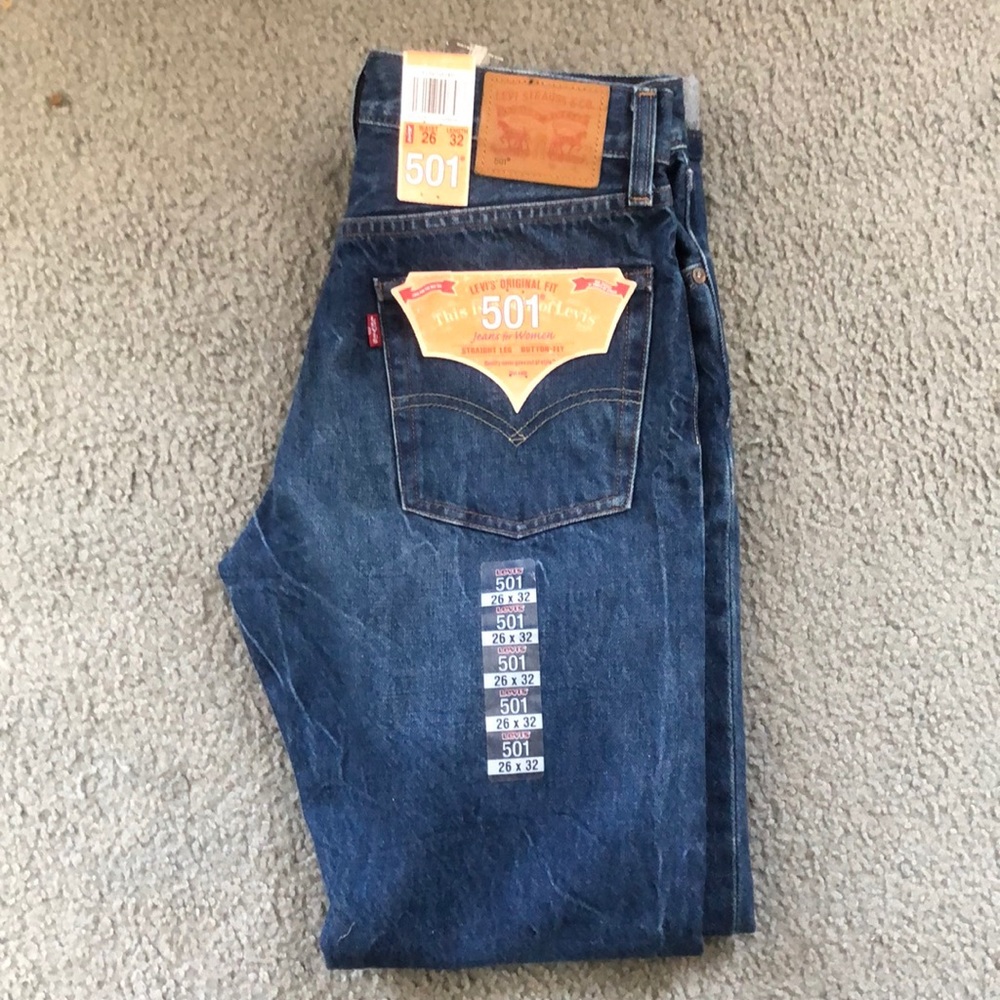 Levi’s 501 White Oak Denim